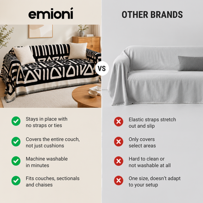 Emioni™ Chenille Couch Throw